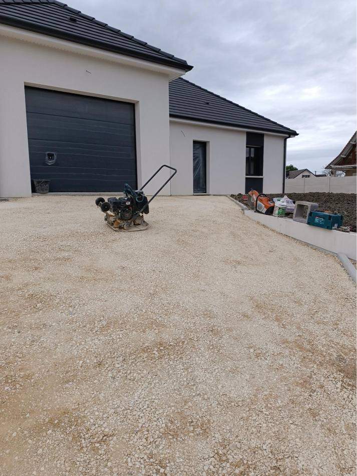 Travaux d'aménagement de cours Bourges